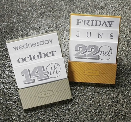Simple Numbers, Complicated Dates: 49 Innovative Calendars #calendar
