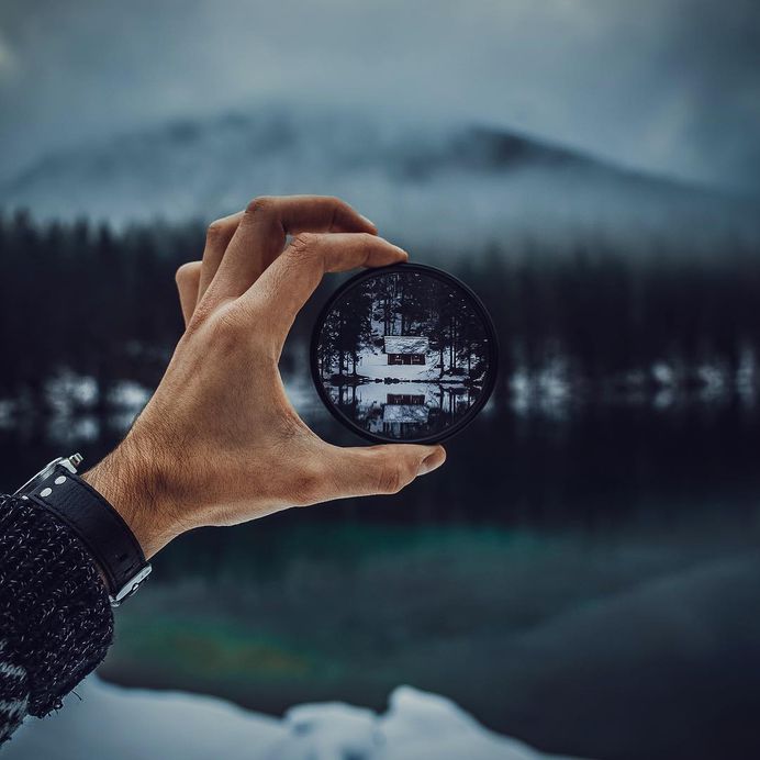 Magnificent Landscape Reflections by Davide Anzimanni