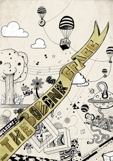 Bobonkspace Illustration on the Behance Network #illustration #identity #bobonkspace #sketch