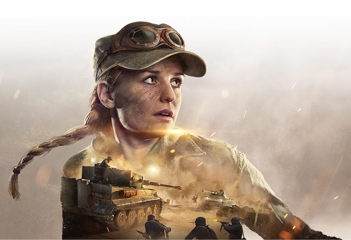 World of Tanks War Stories: Runaway Tiger Key Art on Behance