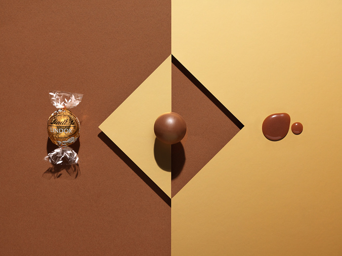 Caramel Chocolate Photography by NIKLAS ALM for Lindt