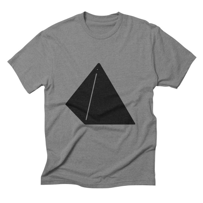 Shapes Pyramid by Rickard Arvius #tshirt #fashion #vectorart #threadless #apparel #minimalistic #minimalism #pyramid #geometric