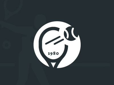 Dribble_upload_tennis #icon #symbol #pictogram