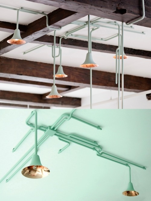 Forest Light by ontwerpduo #lamp #pipe