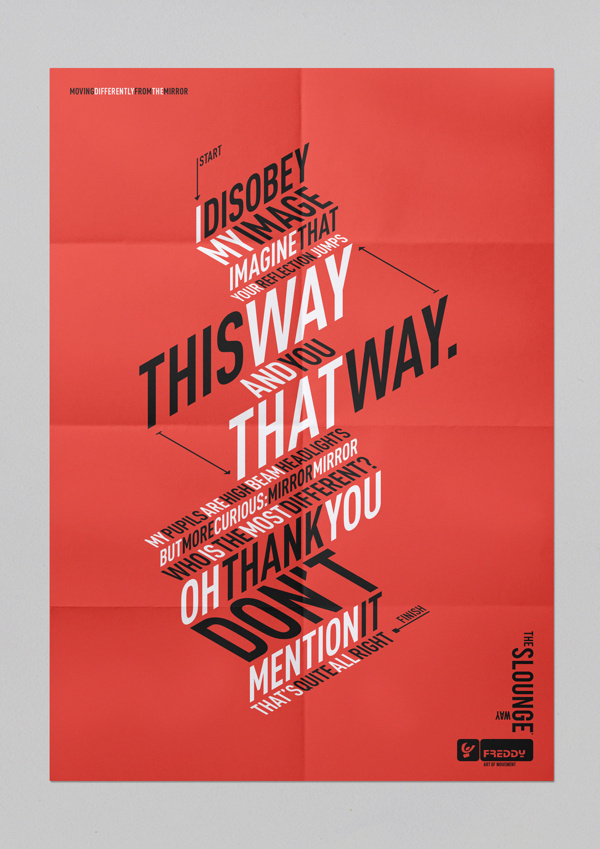 Poster inspiration example #458: Tumblr #poster #typography