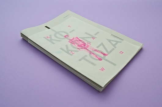 KKTZ AW/12 Look Book on the Behance Network #newsprint #transparent #overlay #lookbook