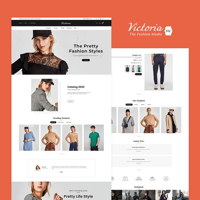 #Victoria #Fashion #Apparels #Boutique - #Prestashop #Responsive #Theme | #TemplateTrip #eCommerce #Website #Design #Template