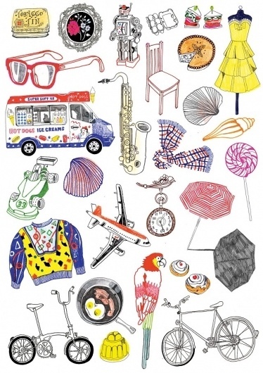 Objects | Hennie Haworth #illustration