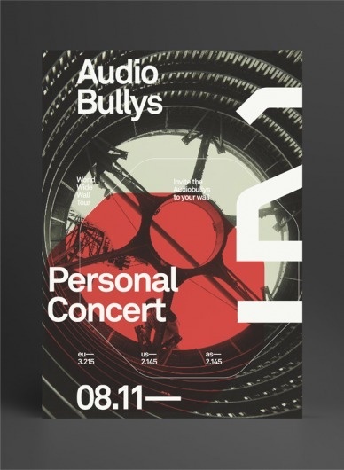Audio Bullys #bullys #marius #design #graphic #roosendaal #poster #audio