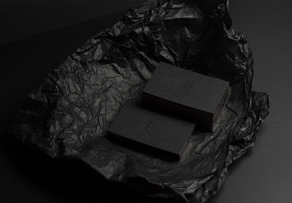 Black Business cards #business #card #black