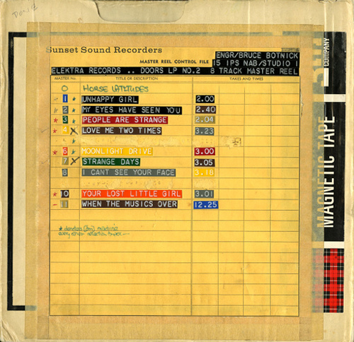 strange days #doors #list #the