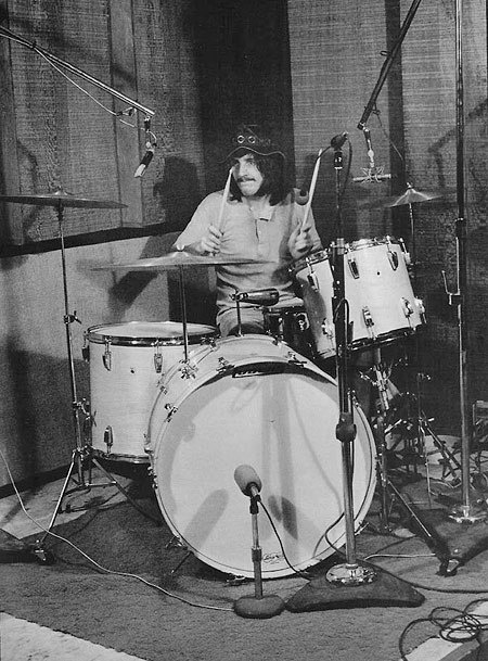 Drummerworld: John Bonham #drums #moustache