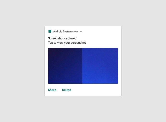Android notifications - Material Design