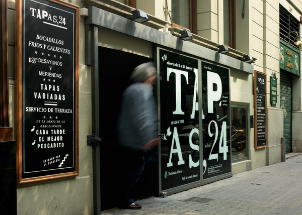 Tapas 24 Restaurant Branding 48166 3 – Restaurant branding, marketing and other notes on various design topics #logo #brand #identity #branding