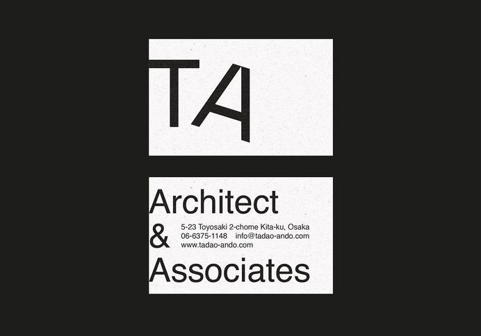 TADAO ANDO Architect & Associates - Visual Identity on Behance