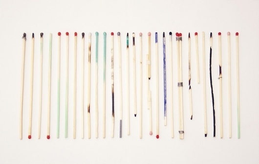 http://sergioguijarro.com/projects/the-little-match-seller/ #match #installation #design #wood #art