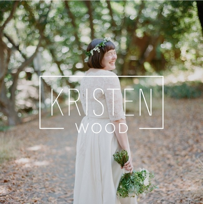 Kristen Wood | Branding by Rowan Made #logo #wedding