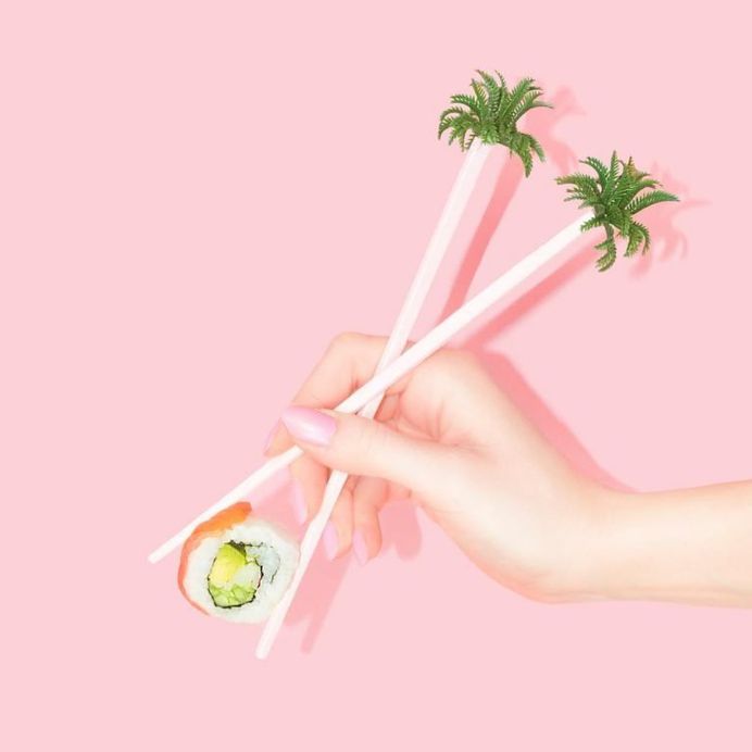 Unique Color Aesthetic: Food Pun Photography by Lizzie Darden
