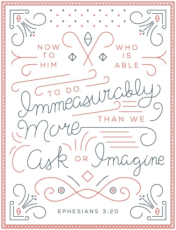 typographic print by fifty two verses #line #pattern #geometry #vector #color #illustration #type #typography