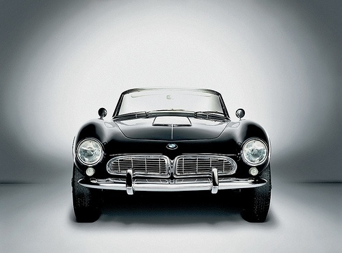 1956 BMW 507 | Flickr - Photo Sharing! #classic #bmw #1956 #black #507