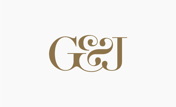 Gabriella&Jean wedding / 2013 on Behance #ampersand #monogram #typography