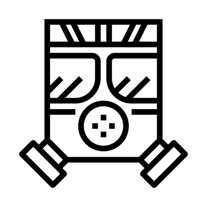 See more icon inspiration related to mask, gas mask, respirator, biological hazard, industry, fashion and security on Flaticon.
