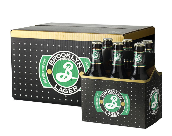 Brooklyn Lager #packaging #beer #label #bottle