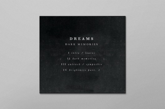 Dreams on the Behance Network #music #typography
