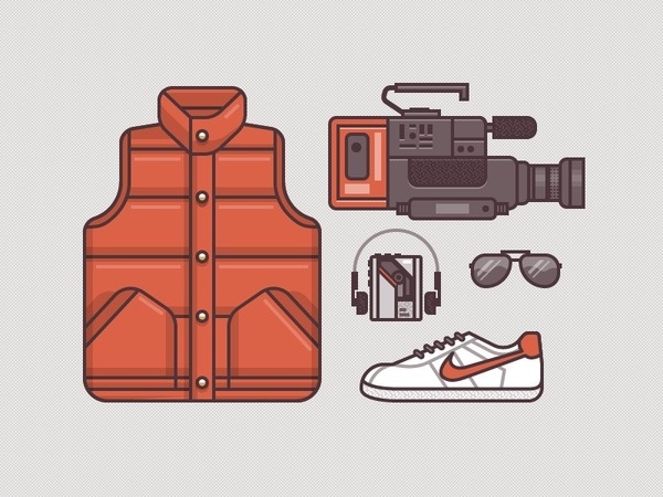 McFly Gear 1985 #the #illustration #back #future #to