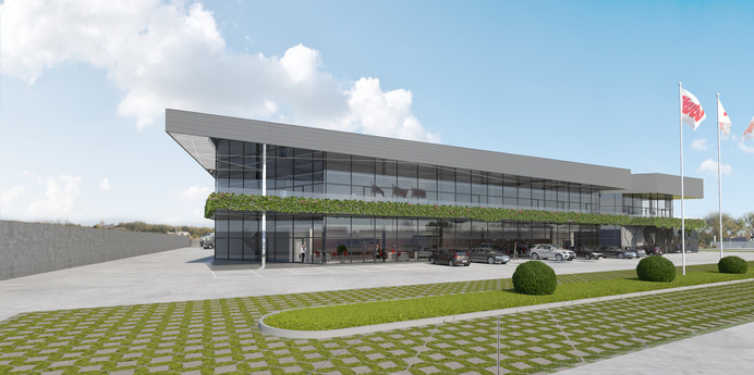 Skuba. Logistics center - dizonaurai #viz #3d