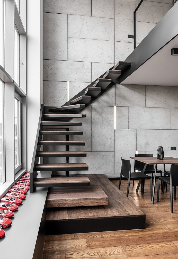 Instantly Captivating Wood and Graphite Apartment in Poznan by Metaforma 2