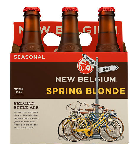 New Belgium Spring Blonde #packaging #beer