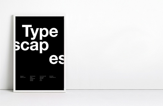 Matthew Hancock Typescapes Posters | Shiro to Kuro #poster