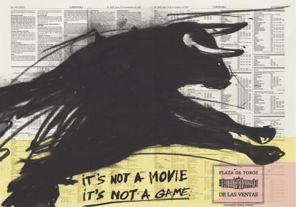 MOVIE ad work within the media category Print Ad was released in May 2005 for Spain