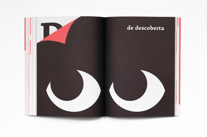 book, abstract, red, black, white, legs
