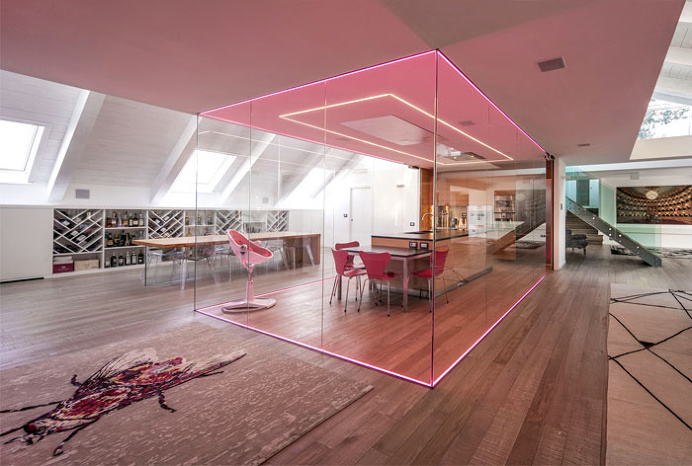 Luxurious Top Apartment with Roof Garden - #decor, #interior, #homedecor, #architecture, #house, #home,