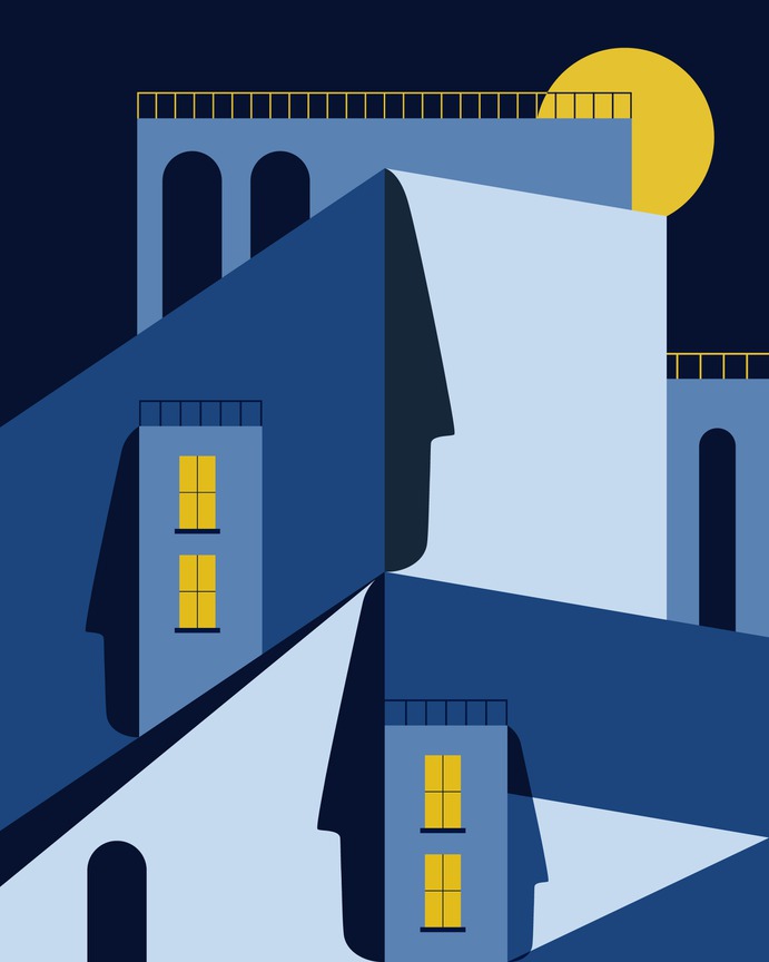 Vanessa Branchi Illustrator • portfolio | Faces in places