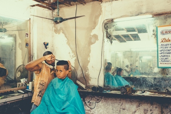 Chris Burkard #boy #barbershop #haircut #environmental #portraits