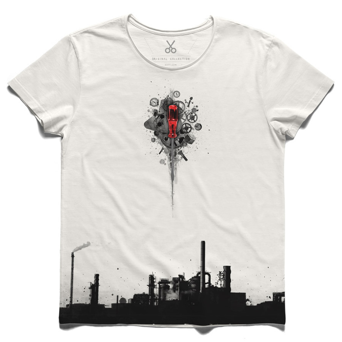 #sanayi #offwhite #tee #tshirt #einstein #industry #screwdriver #factory #industrial revolution #machine #parts