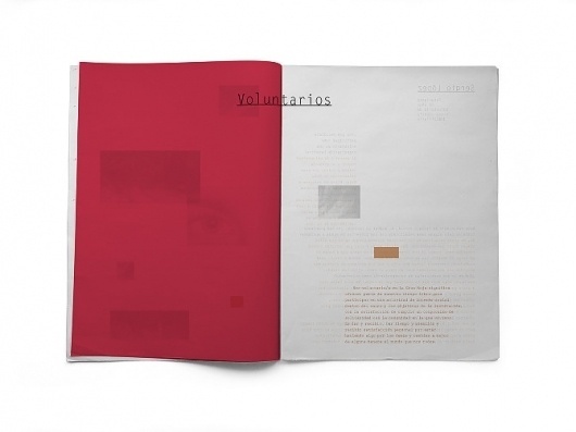 Guía de voluntariado de Cruz Roja - flipando en PANTONE #ataz #magazine #guide #redcross #andrea #student #social