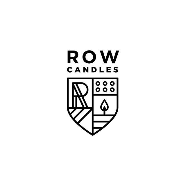 👈 Row Candles by @banowetzcompany - ✅ LEARN LOGO DESIGN👇👇 @learnlogodesign @learnlogodesign - logoinspirations.co