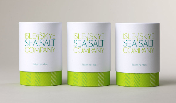Isle of Skye Sea Salt Packaging by Eighth Day Design #packaging #design #salt
