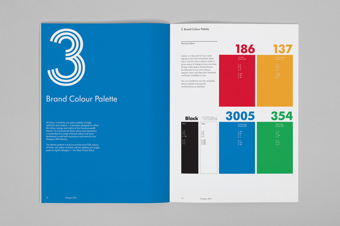 New Look of the Games for 2014 Commonwealth Games by Tangent #typography