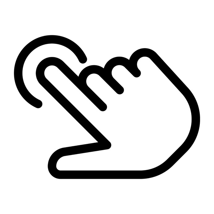 See more icon inspiration related to hand, finger, tap, touch screen, gestures, hands and gestures and multimedia option on Flaticon.