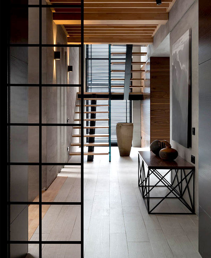 Trendy Functional and Contemporary Home latest trends coloring textures #interior #staircase #design #architecture #stairs