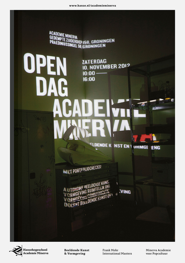Academie Minerva Open Day, identity/info board submitted, designed and photographed by Christoph Schörkhuber (2012)–Type OnlyUnit Editi #minerva #identityinfo #editi #board #submitted #onlyunit #academie #photographed #bychristoph #day #designed #open #schrkhuber2012type