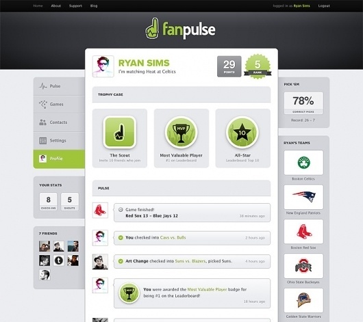 Ryan Sims — Etc. #website #interactive #sports