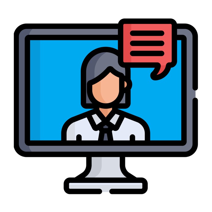 See more icon inspiration related to conference, presentation, education, speech, speech bubble, networking, business, screen, people, monitor, technology and computer on Flaticon.
