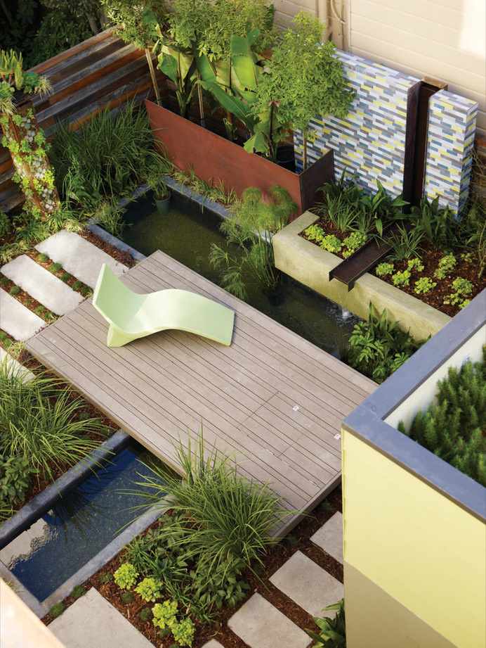 Desain Taman Kontemporer #garden #design #modern