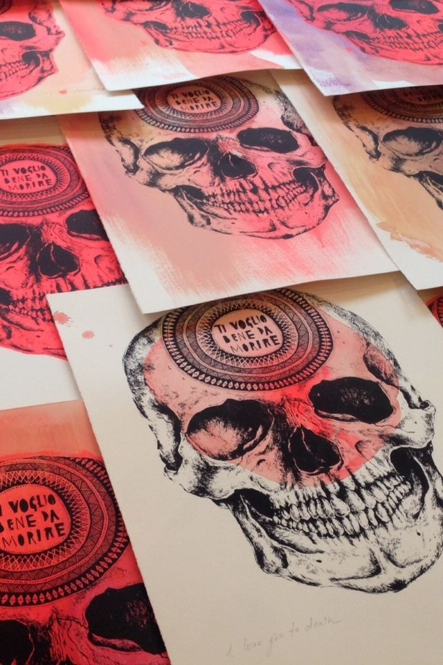 Jasmin Dwyer | Art | Illustration | Printmaking | Ceramics. Jasmin Dwyer is a London based Artist and Illustrator. #illustration #skull #scr